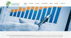 Desktop Screenshot of jishnuwealth.com
